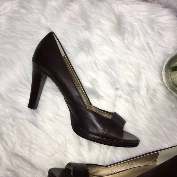 Worthington genuine leather high heels size 9.5 - Picture 2 of 8